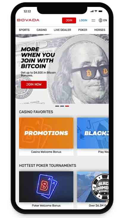 Bovada Mobile