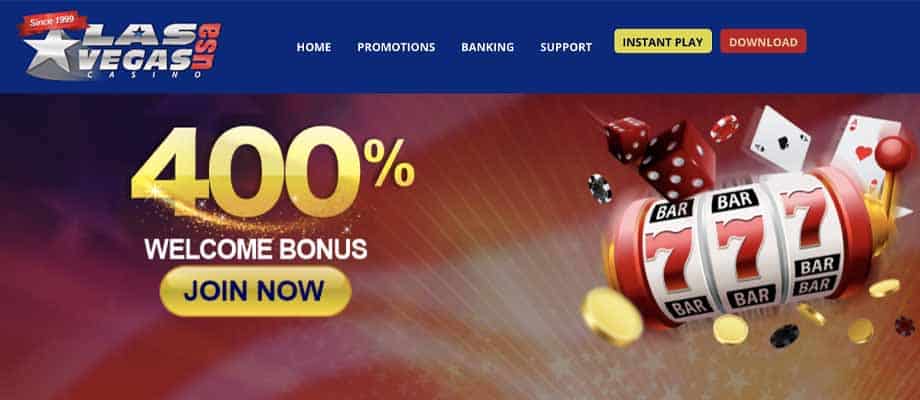 Las Vegas CAsino homepage